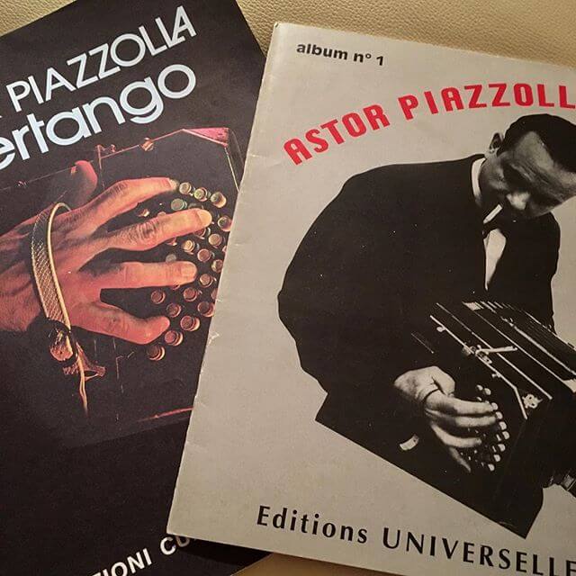 縁あって私の元にやってきたPiazzolla譜面達！！！！今や手に入らない譜面達なんじゃ？嬉しいーーーーありがとうございます！！#Piazzolla #バンドネオン #タンゴ #楽譜